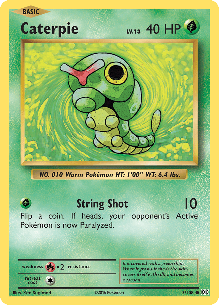Caterpie Evolutions