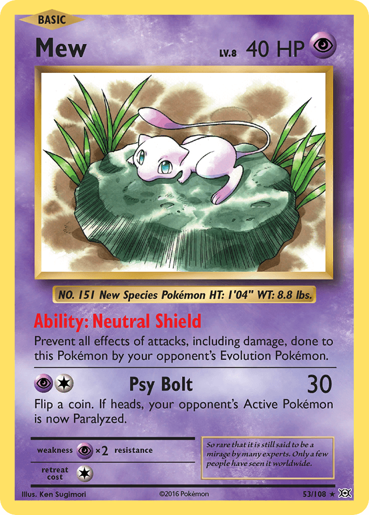 Mew Evolutions