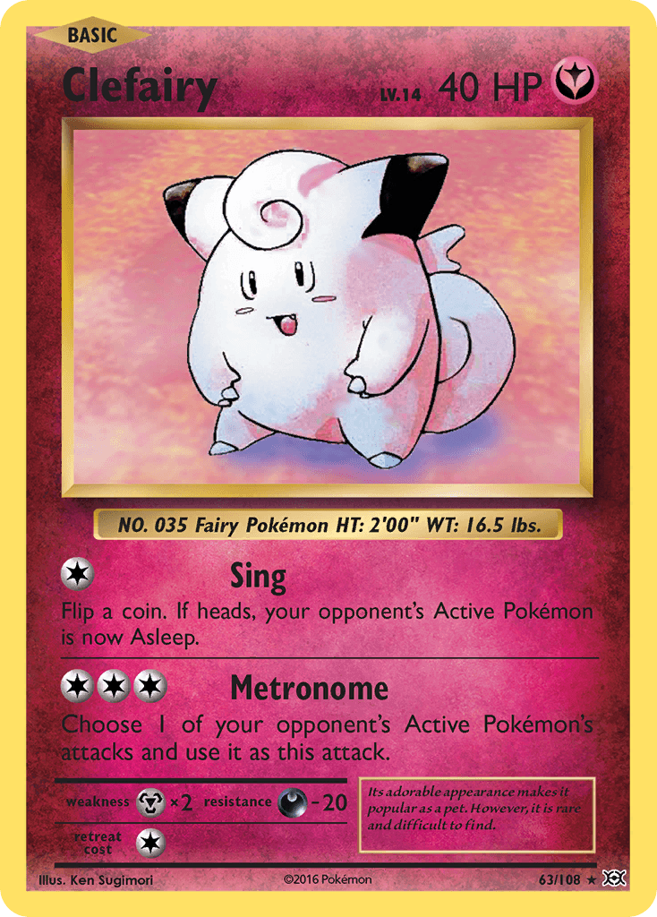 Clefairy Evolutions