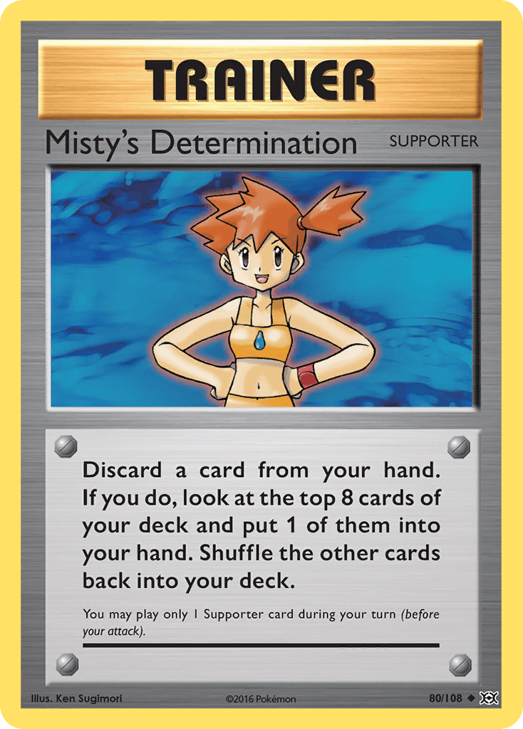 Misty's Determination Evolutions