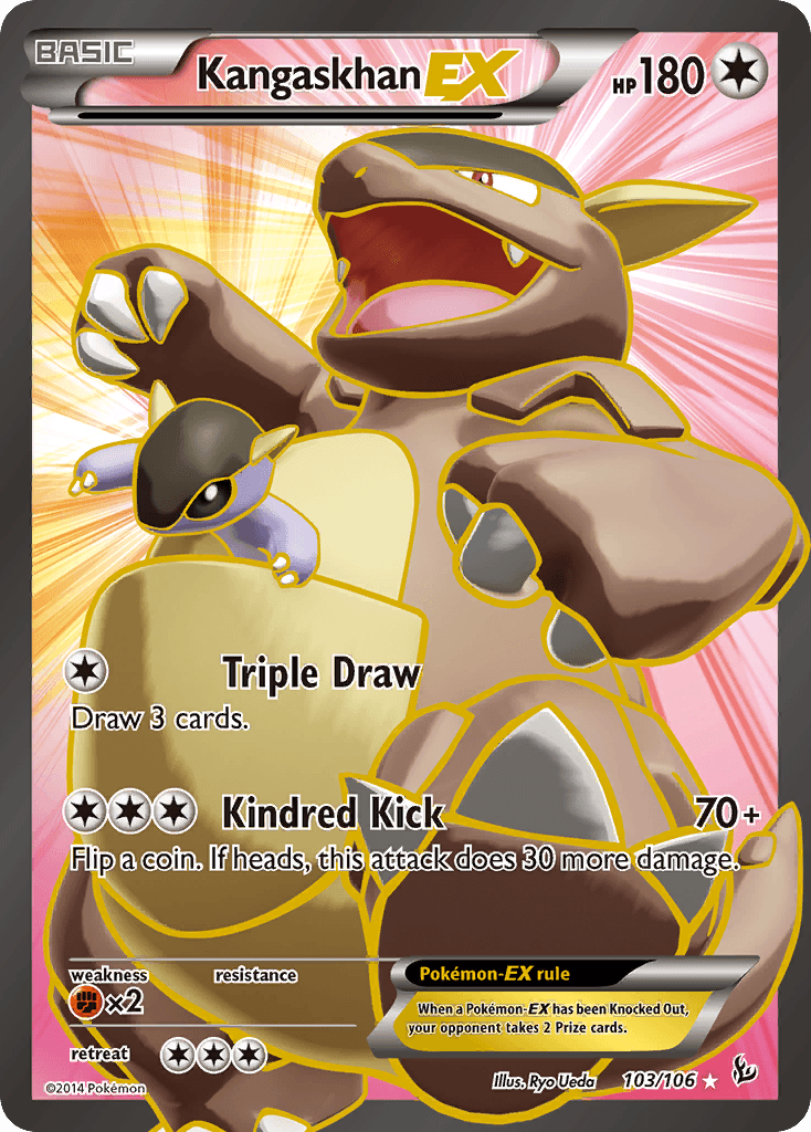 Kangaskhan-EX Flashfire