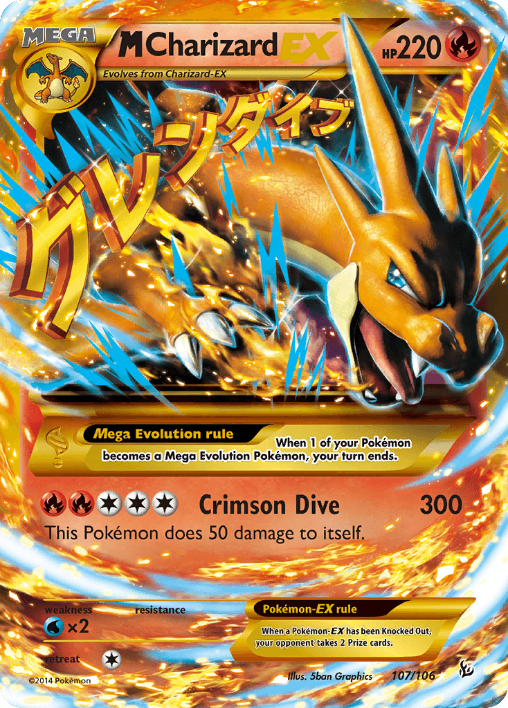 M Charizard-EX Flashfire