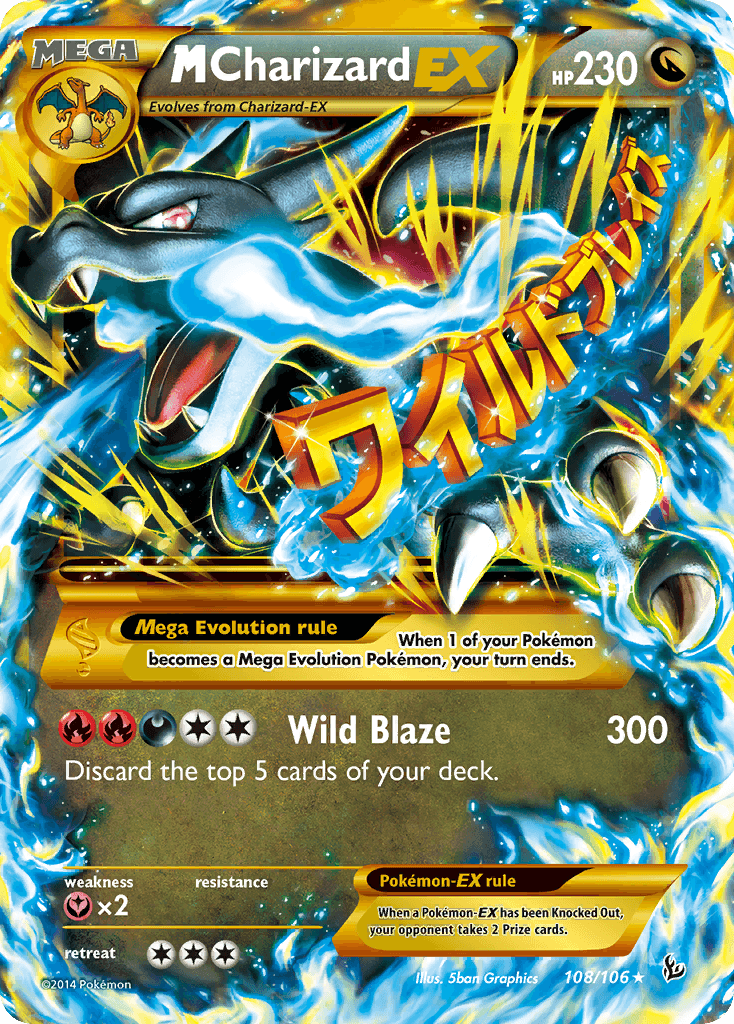 M Charizard-EX Flashfire