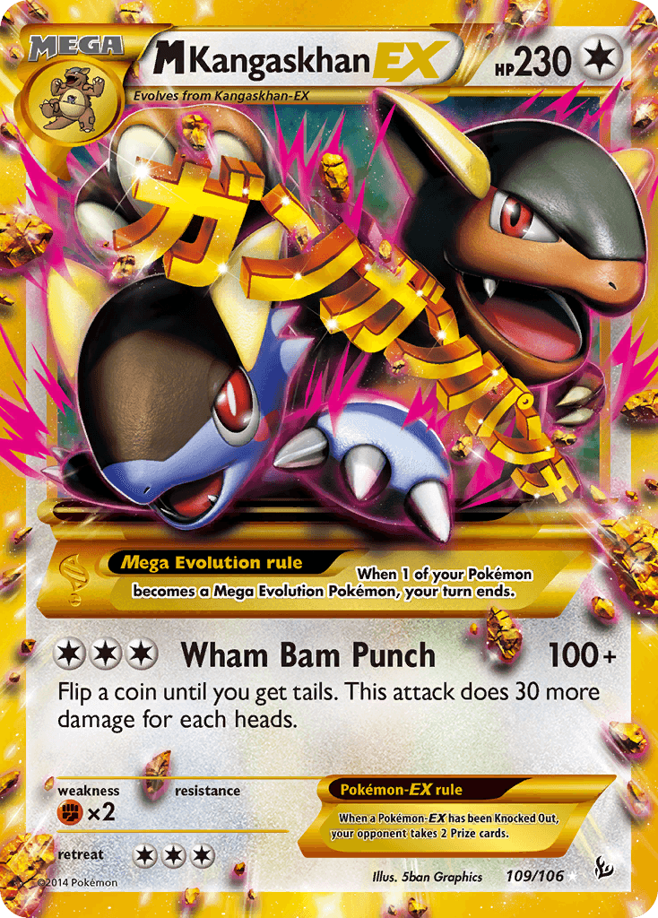 M Kangaskhan-EX Flashfire