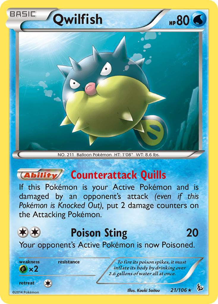 Qwilfish Flashfire