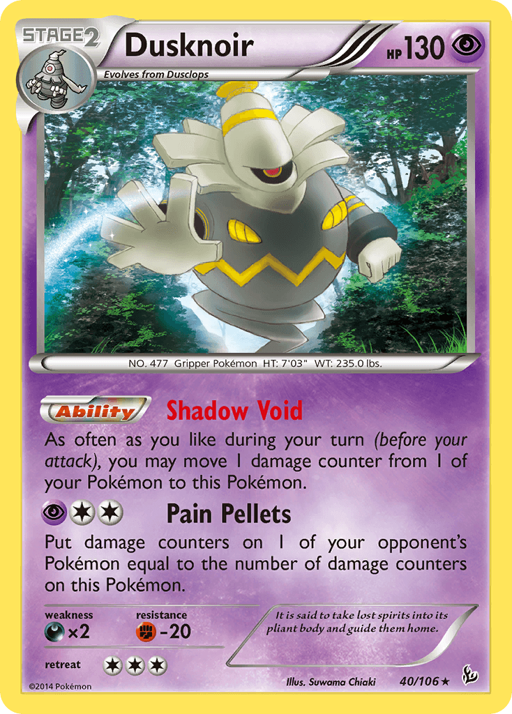 Dusknoir Flashfire