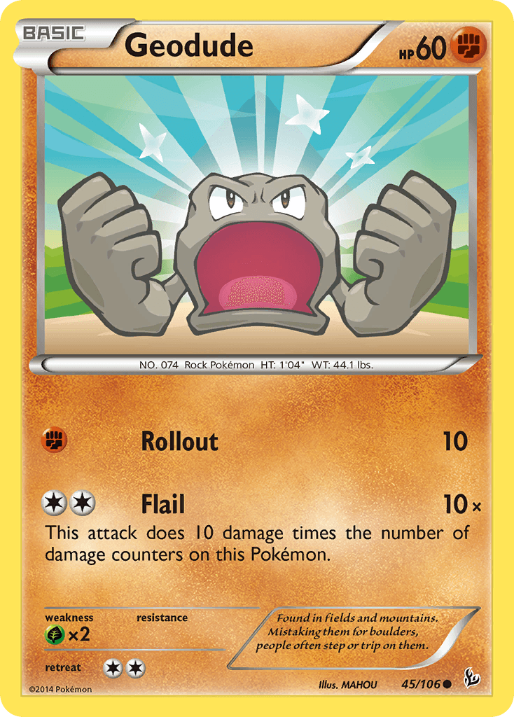 Geodude Flashfire