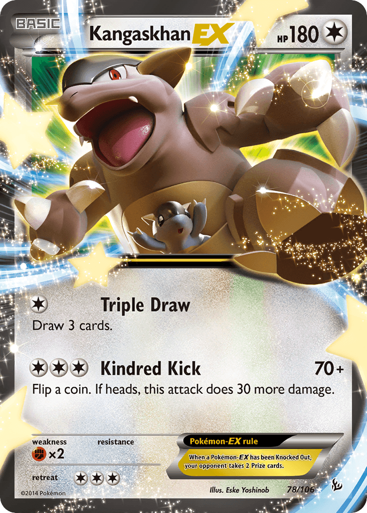 Kangaskhan-EX Flashfire