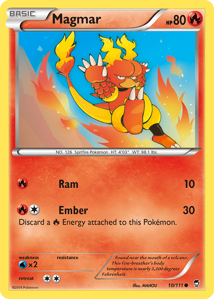 Magmar Furious Fists