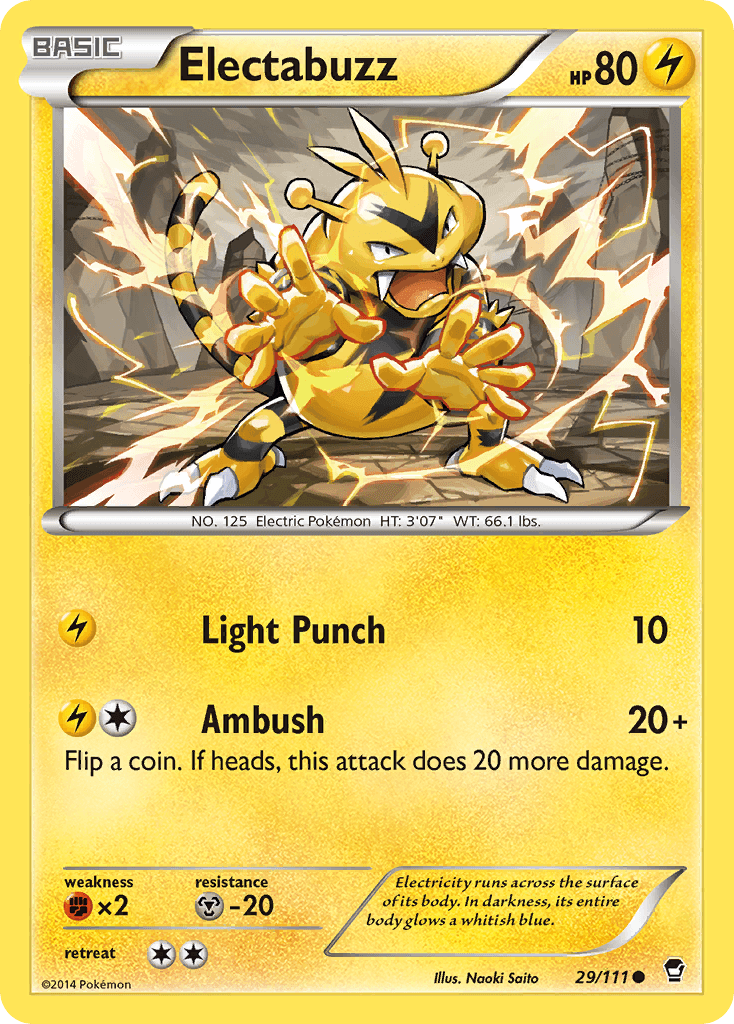 Electabuzz Furious Fists