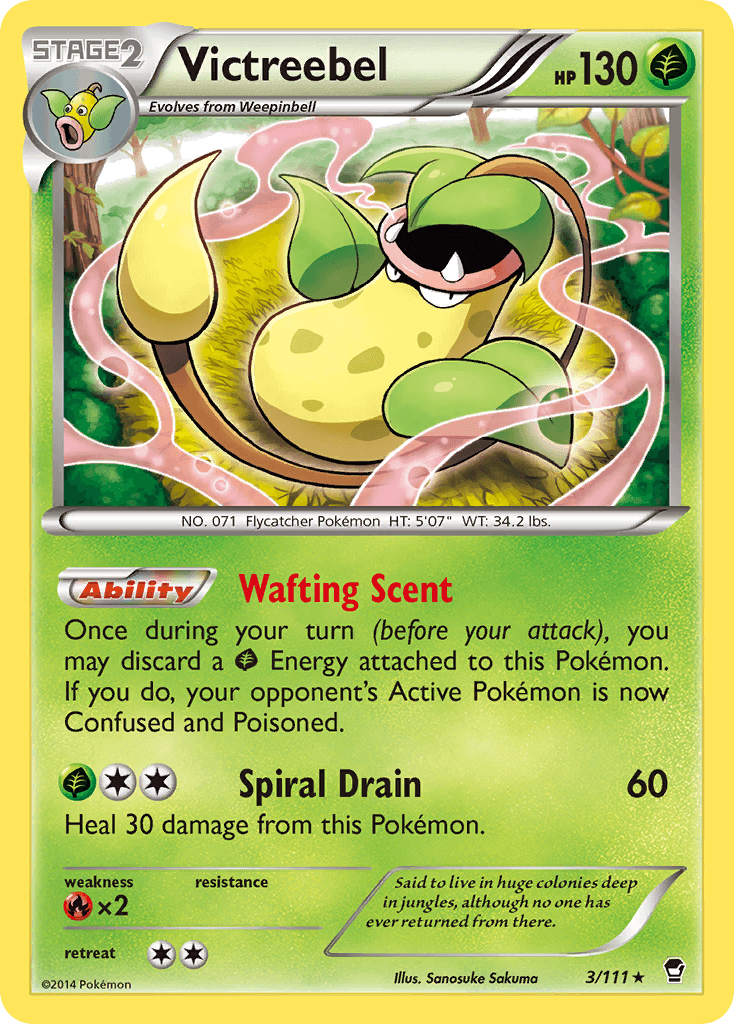 Victreebel Furious Fists