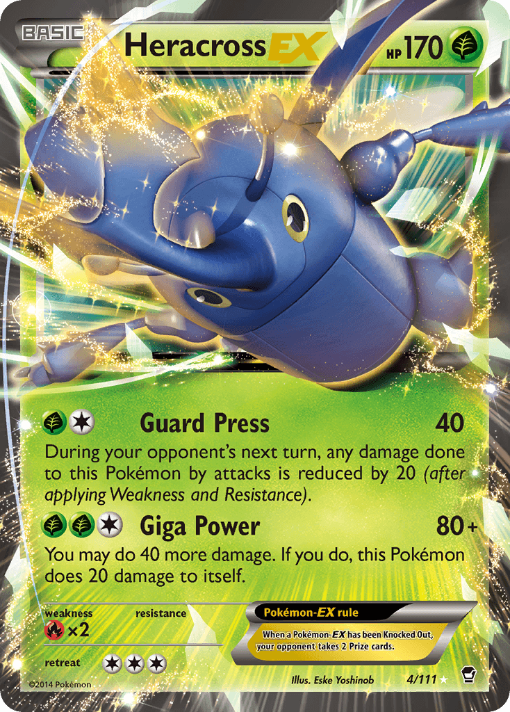 Heracross-EX Furious Fists