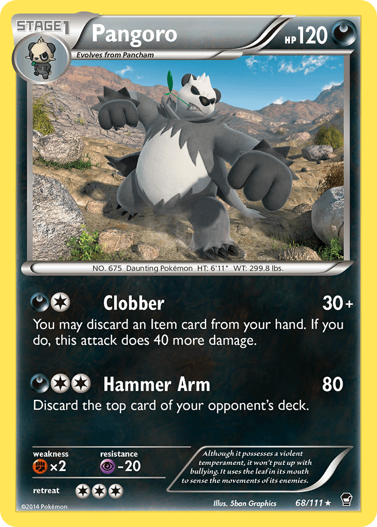 Pangoro Furious Fists