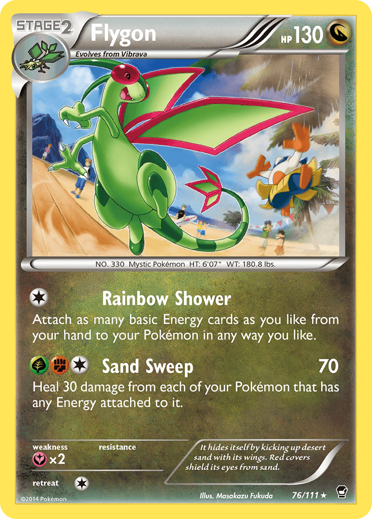 Flygon Furious Fists