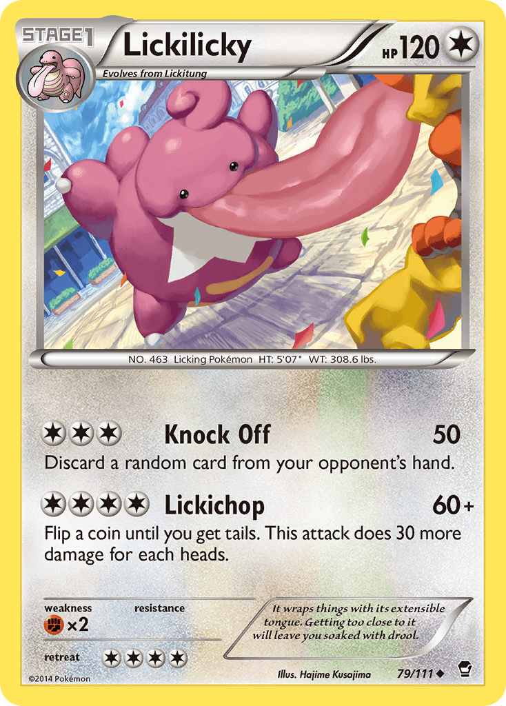 Lickilicky Furious Fists