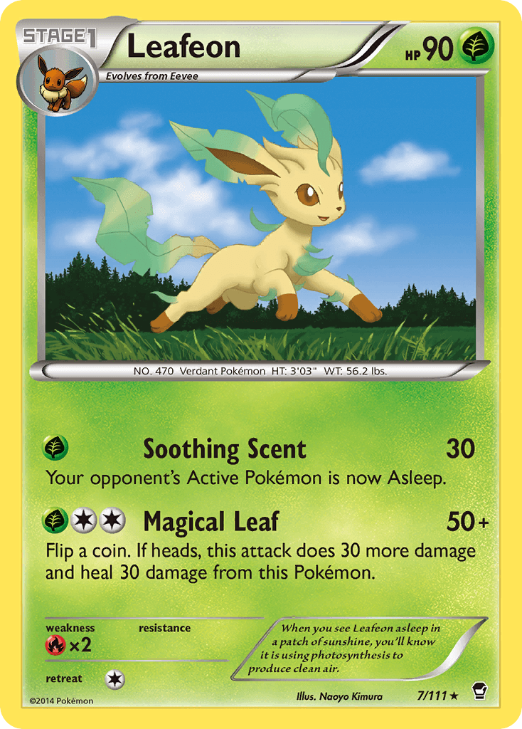 Leafeon Furious Fists