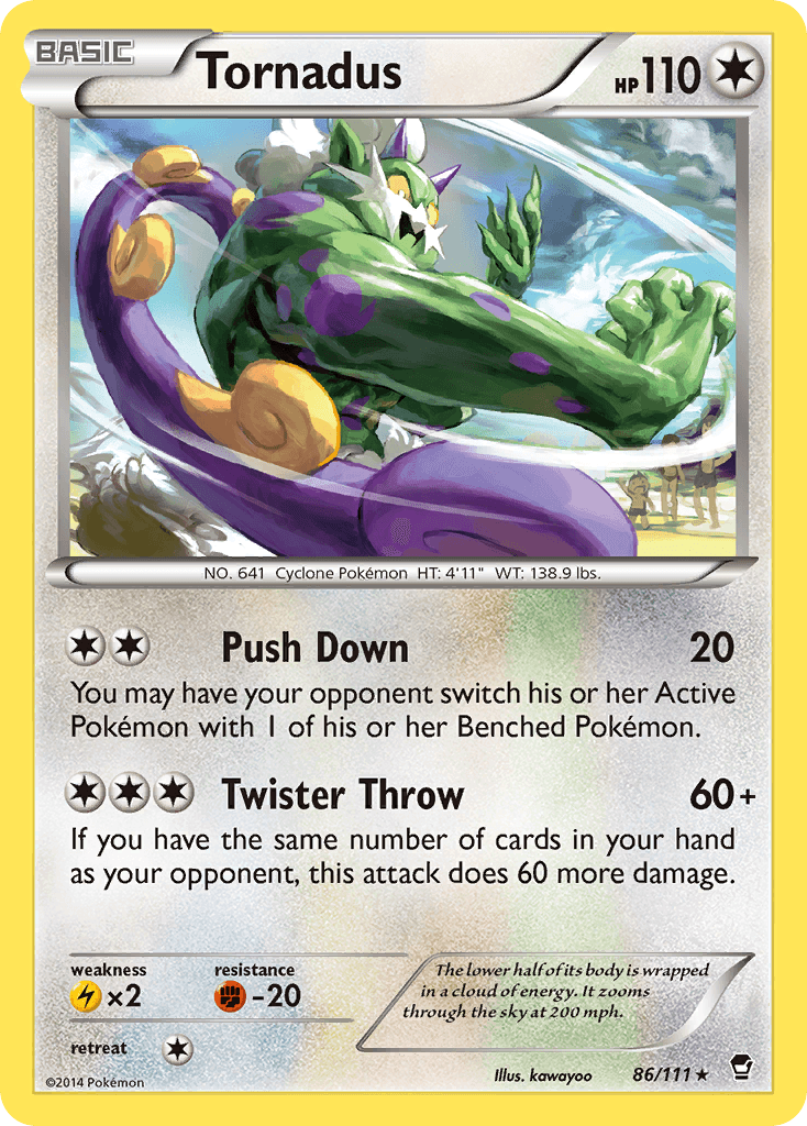 Tornadus Furious Fists