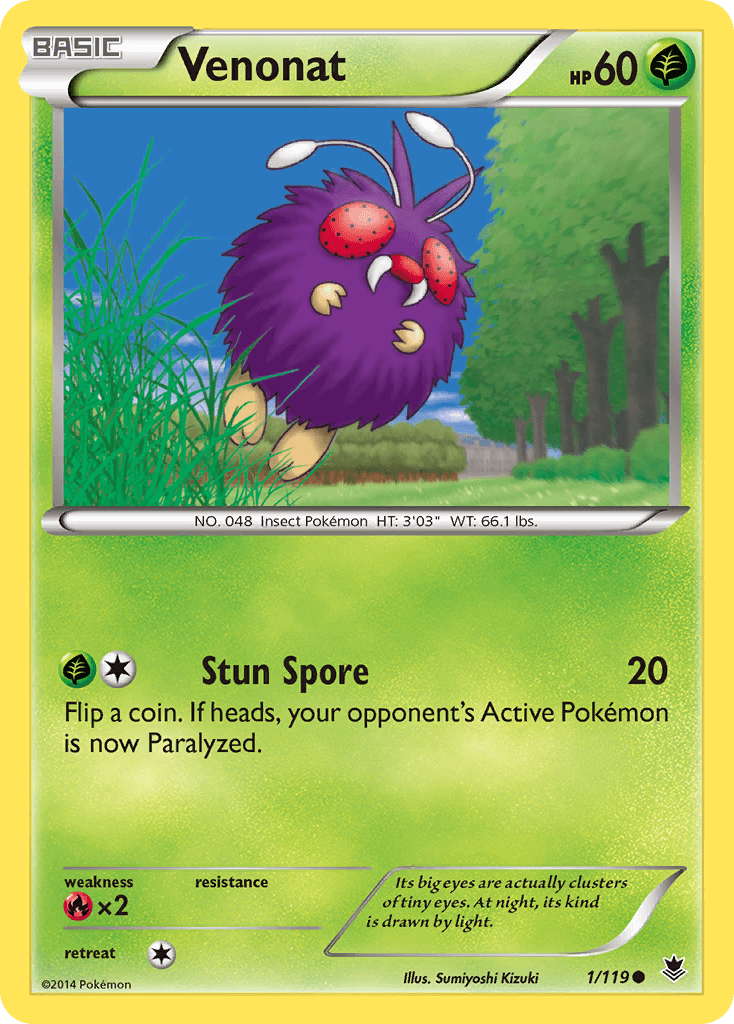 Venonat Phantom Forces
