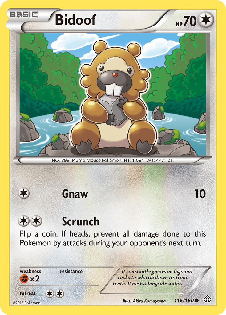 Bidoof Primal Clash