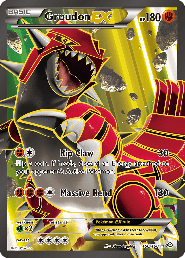 Groudon-EX Primal Clash