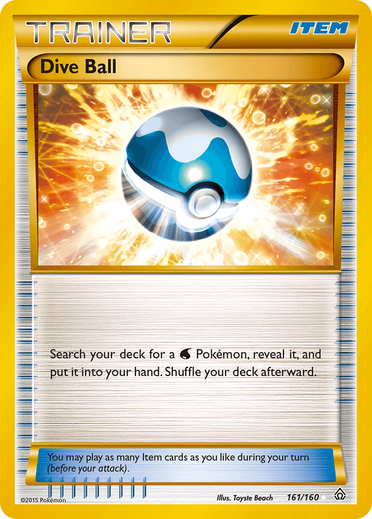 Dive Ball Primal Clash