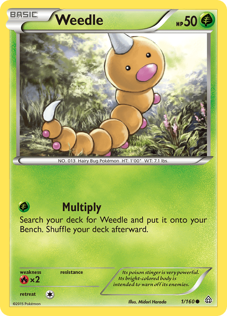 Weedle Primal Clash