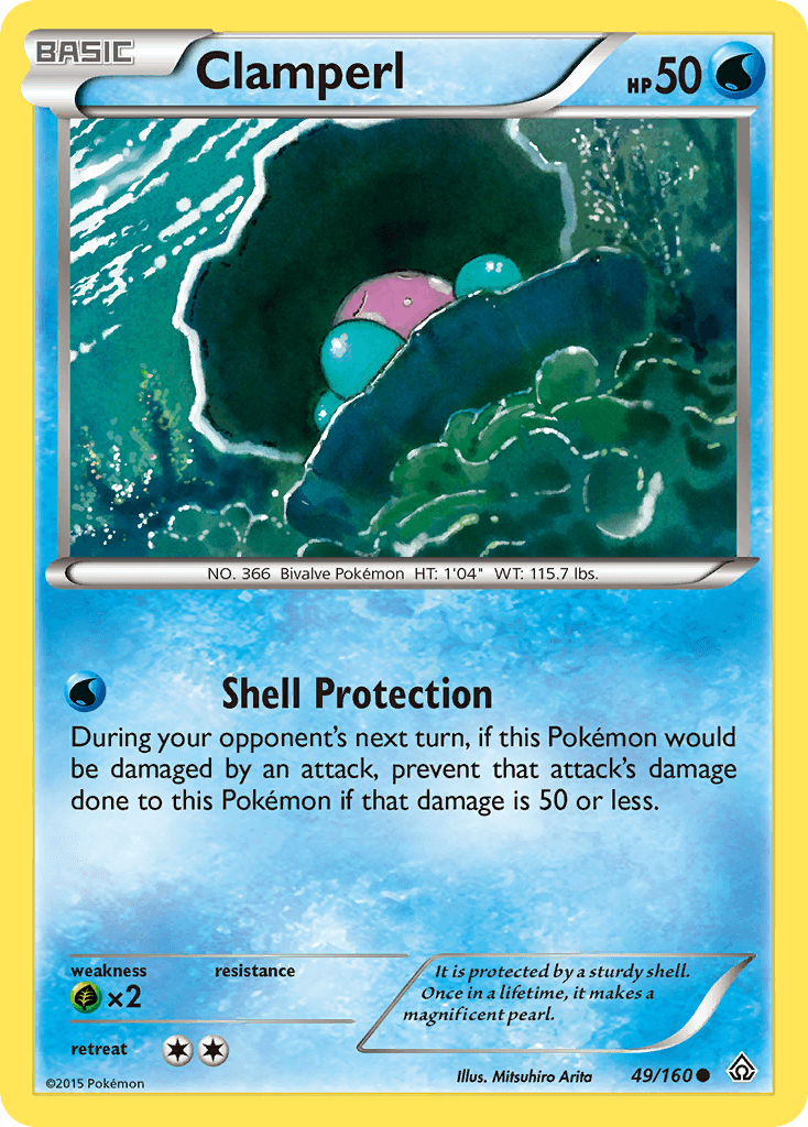 Clamperl Primal Clash