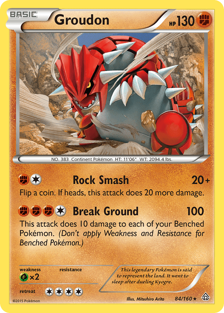 Groudon Primal Clash