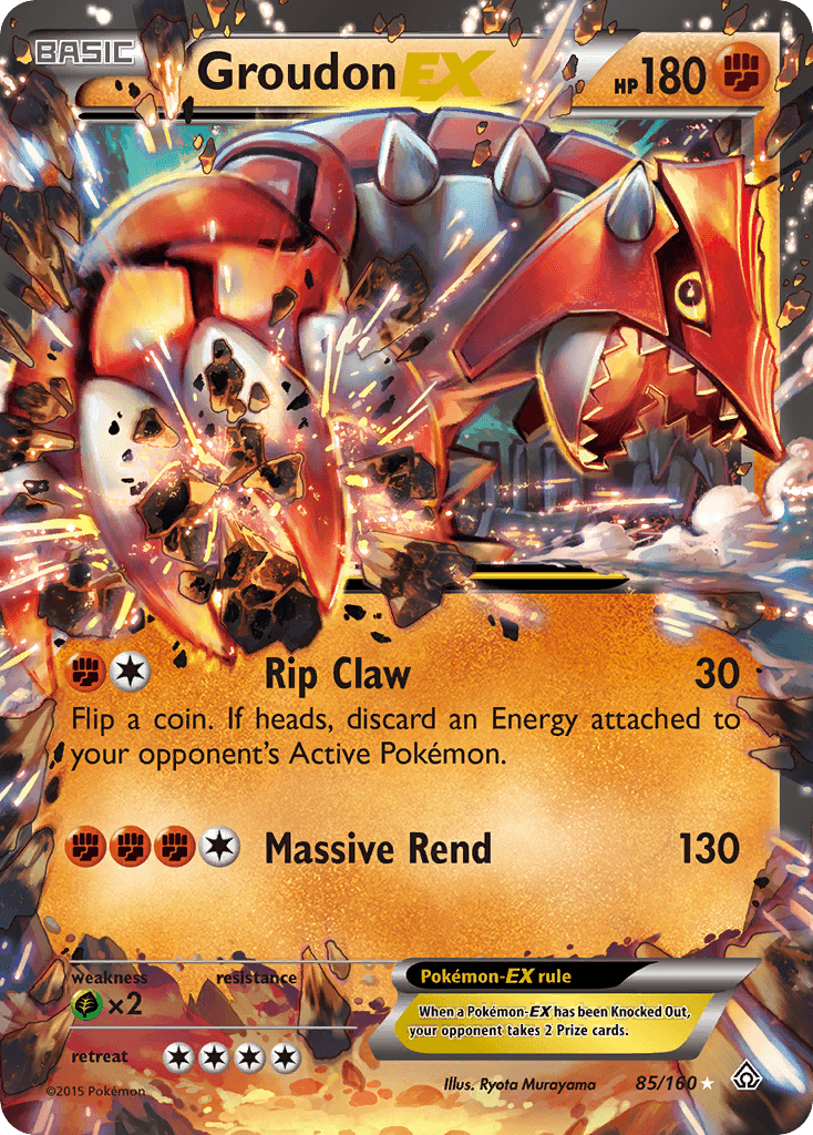 Groudon-EX Primal Clash