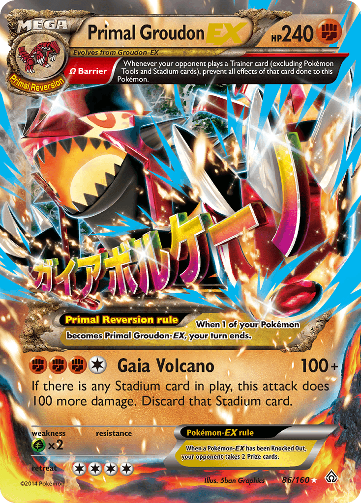 Primal Groudon-EX Primal Clash