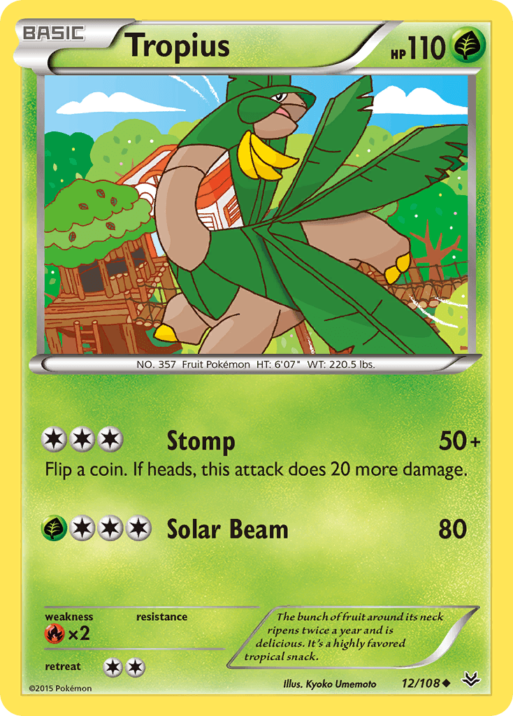 Tropius Roaring Skies