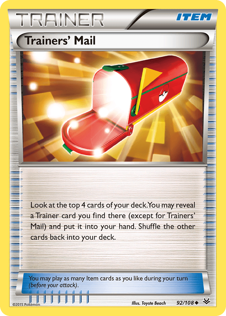 Trainers' Mail Roaring Skies