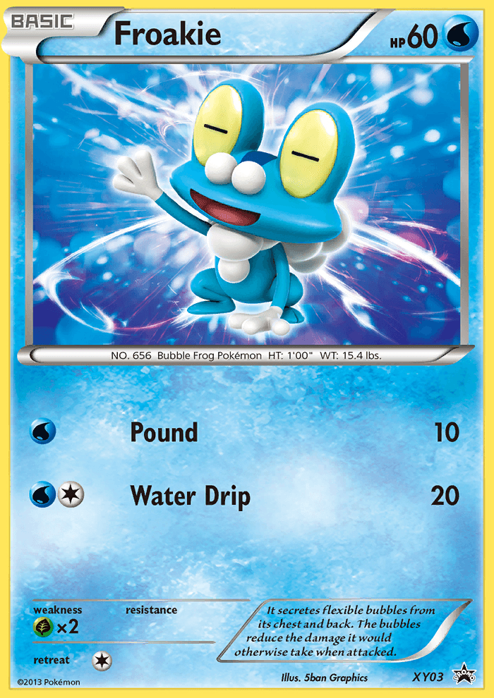 Froakie XY Black Star Promos