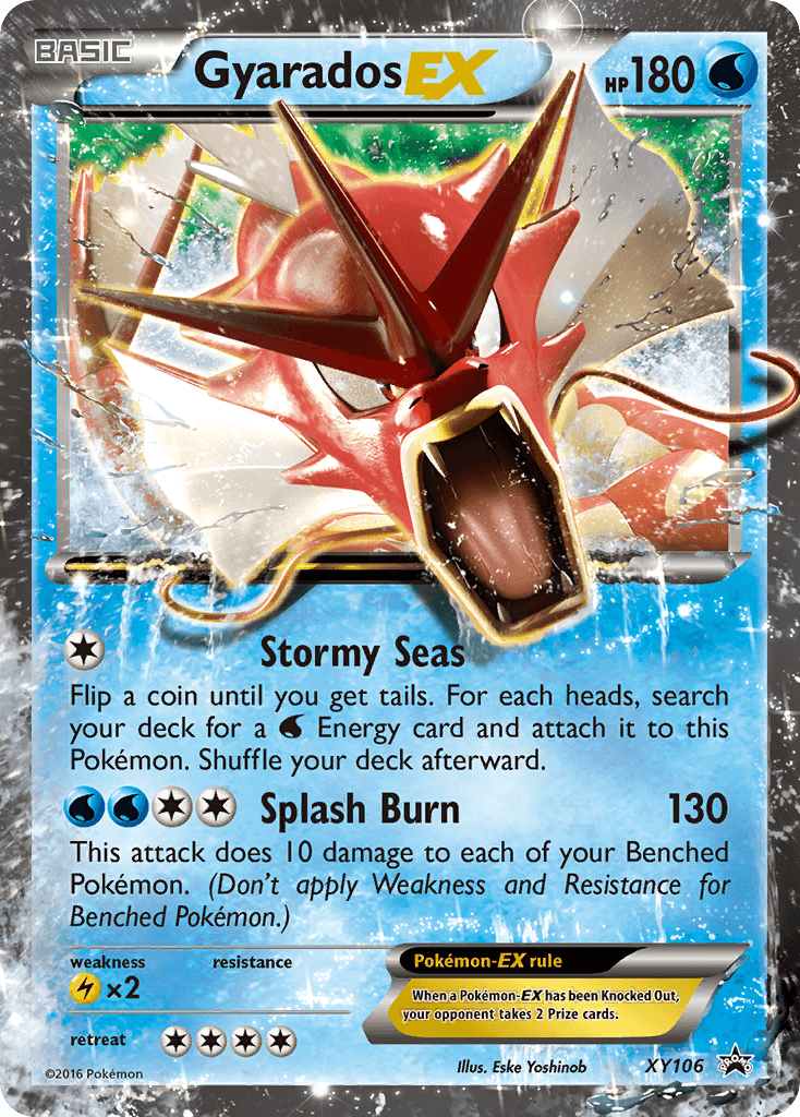 Gyarados-EX XY Black Star Promos
