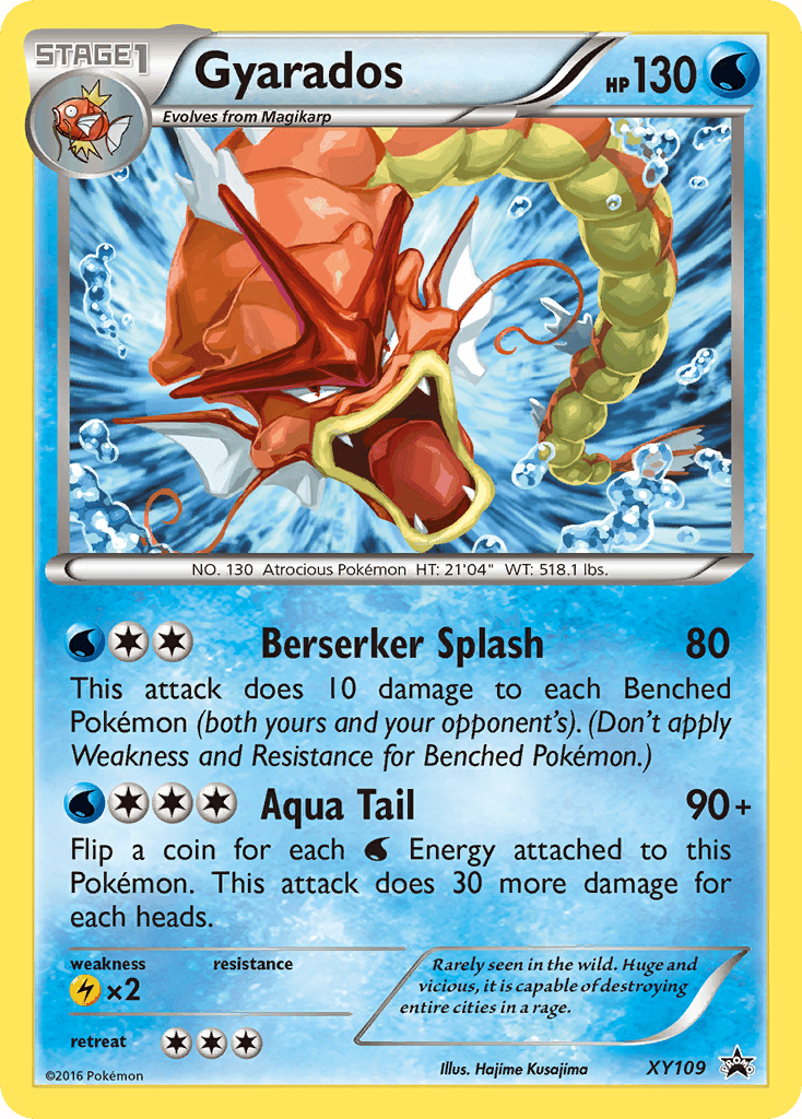 Gyarados XY Black Star Promos