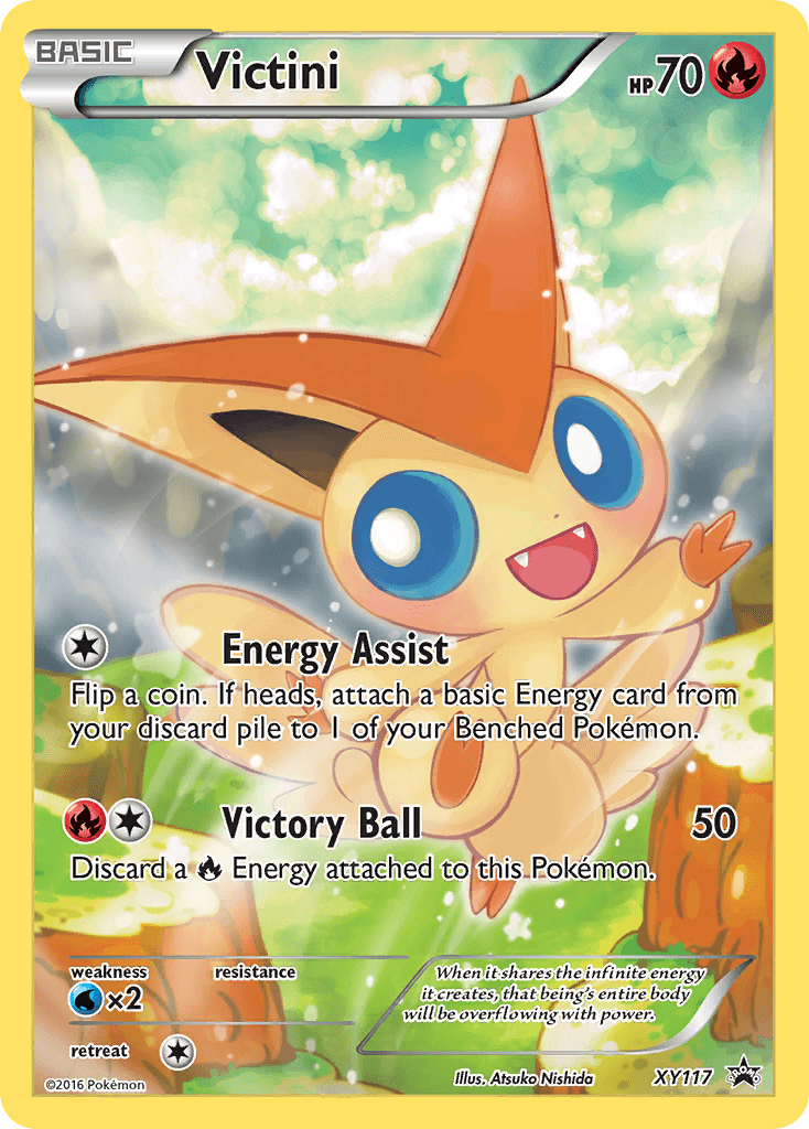 Victini XY Black Star Promos
