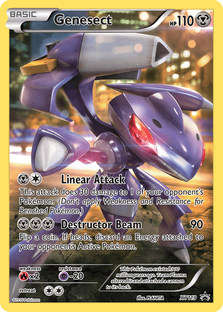 Genesect XY Black Star Promos