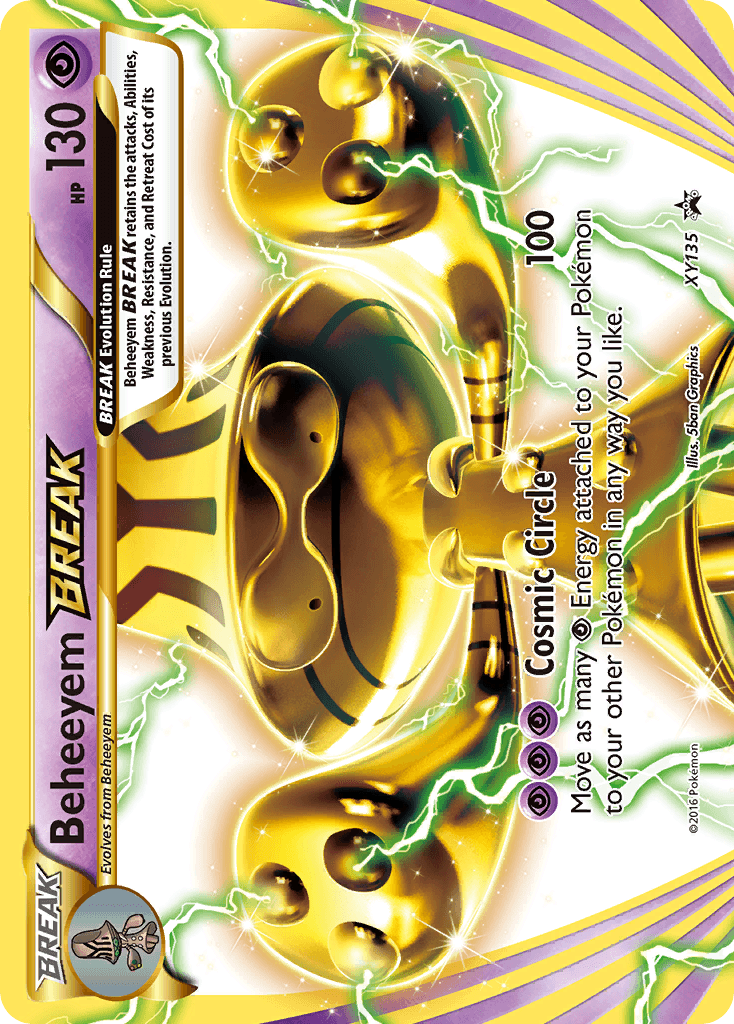 Beheeyem BREAK XY Black Star Promos