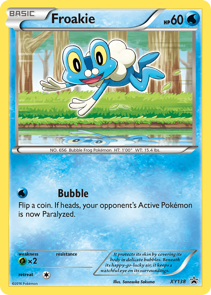 Froakie XY Black Star Promos
