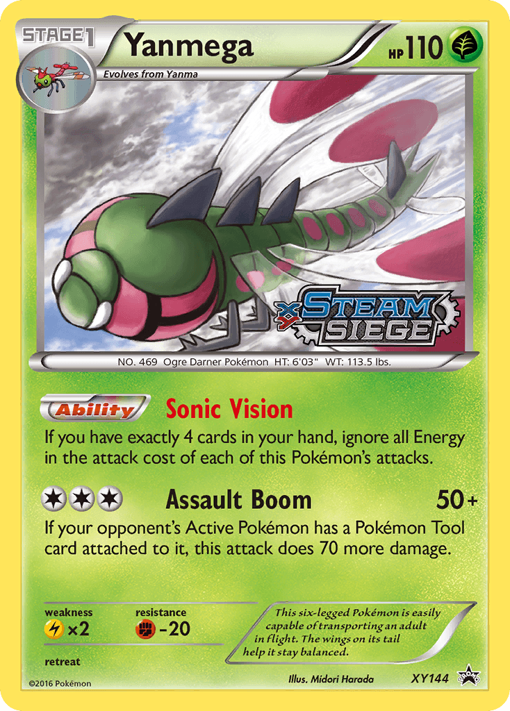 Yanmega XY Black Star Promos