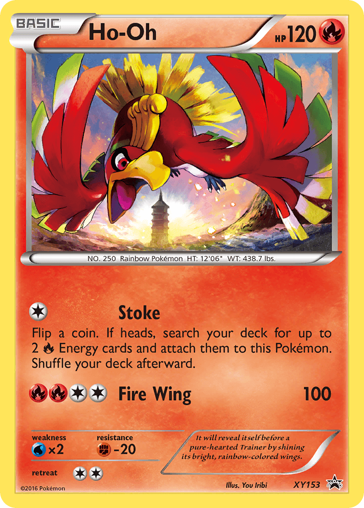 Ho-Oh XY Black Star Promos
