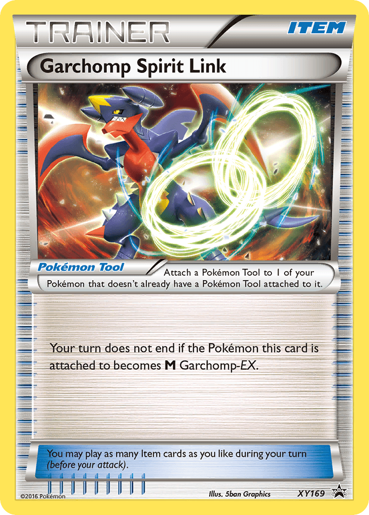 Garchomp Spirit Link XY Black Star Promos