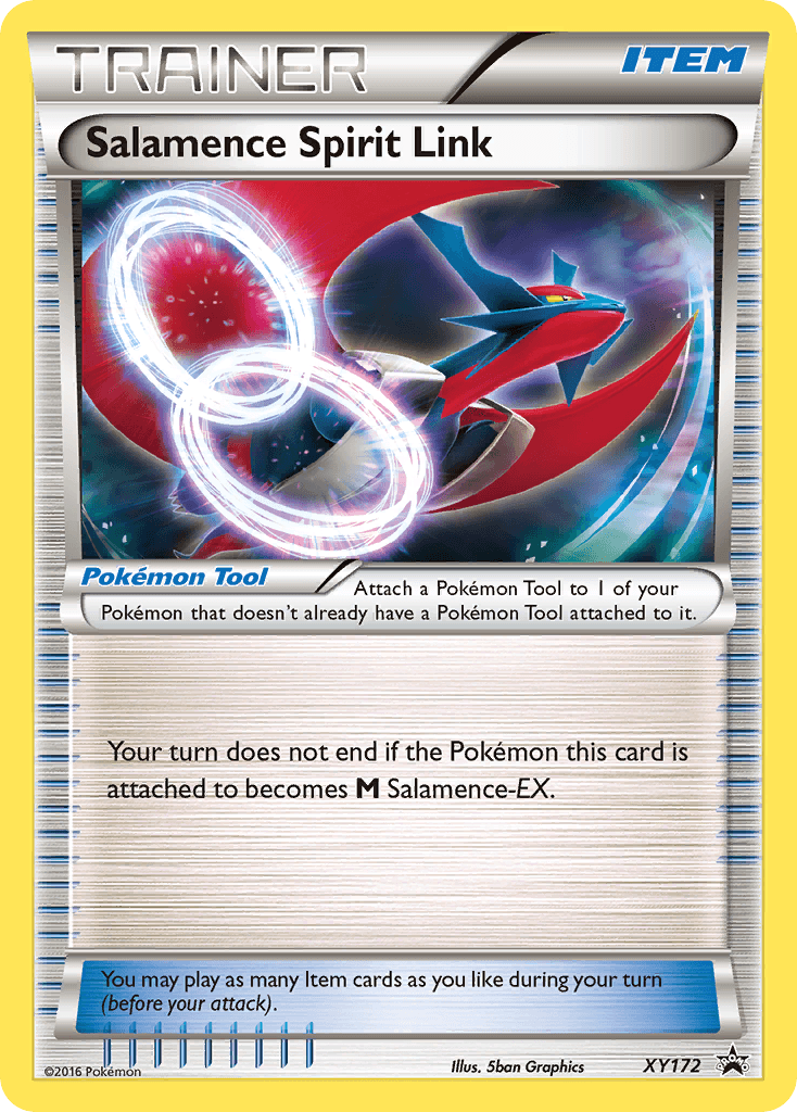 Salamence Spirit Link XY Black Star Promos