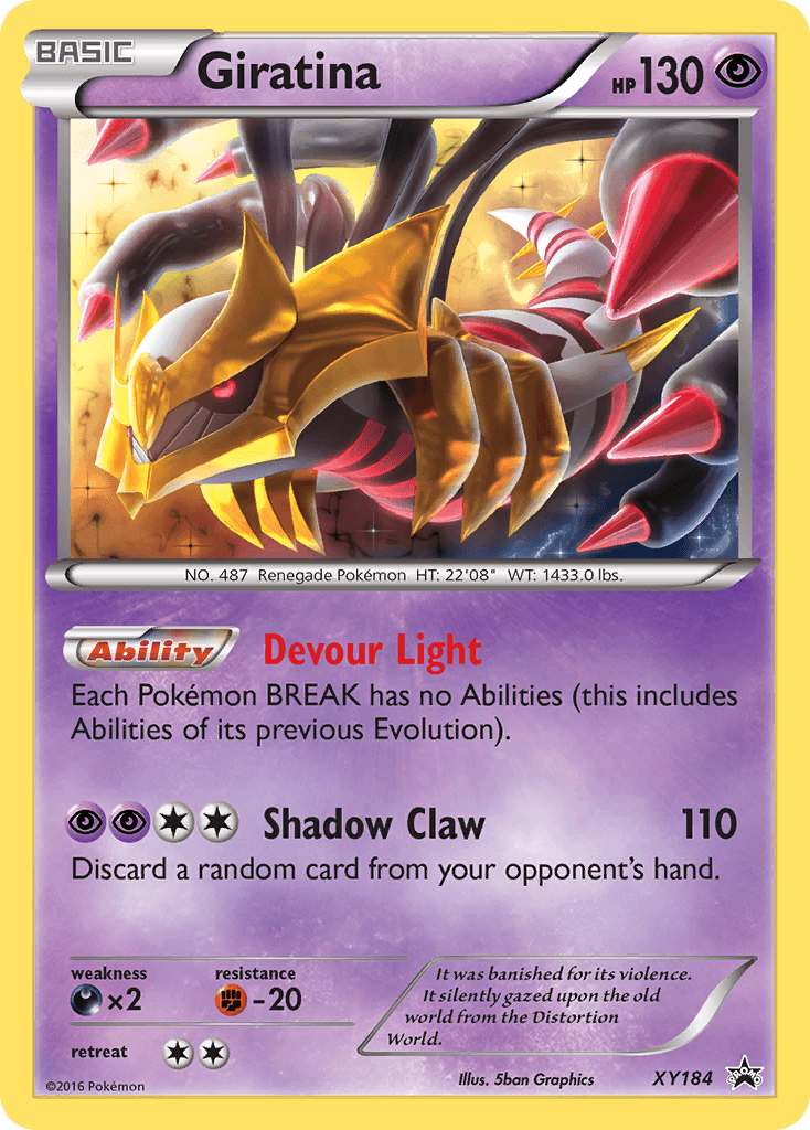 Giratina XY Black Star Promos