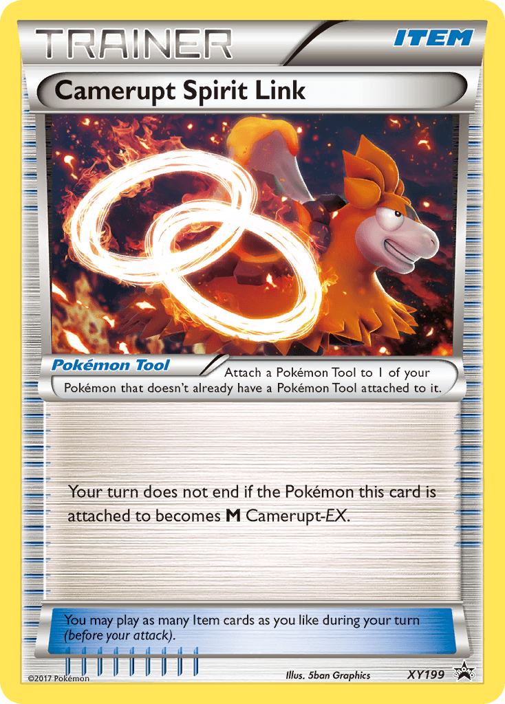 Camerupt Spirit Link XY Black Star Promos
