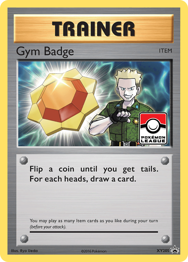 Gym Badge XY Black Star Promos