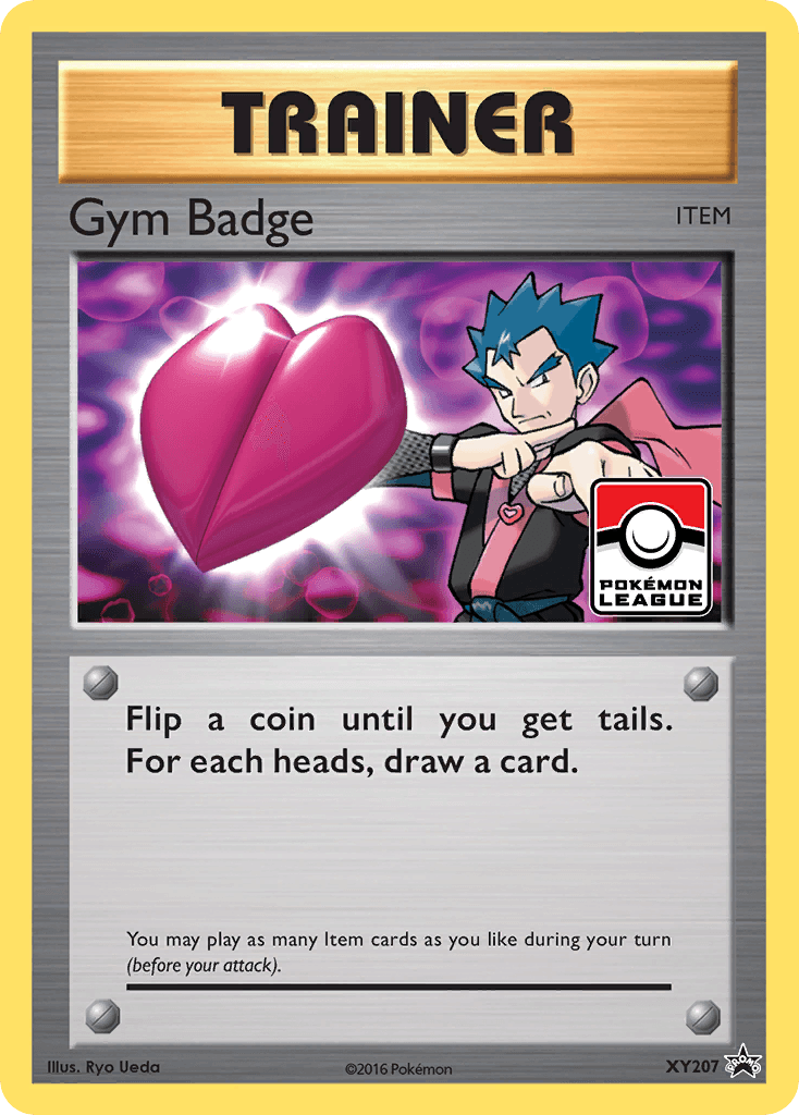 Gym Badge XY Black Star Promos