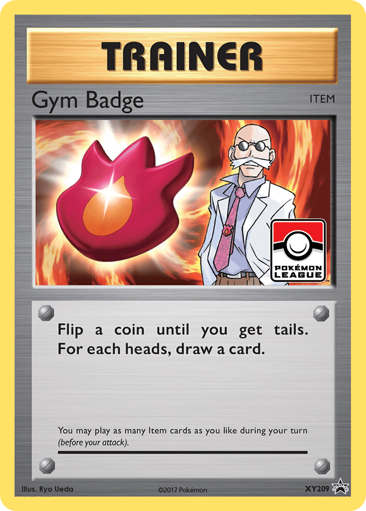 Gym Badge XY Black Star Promos