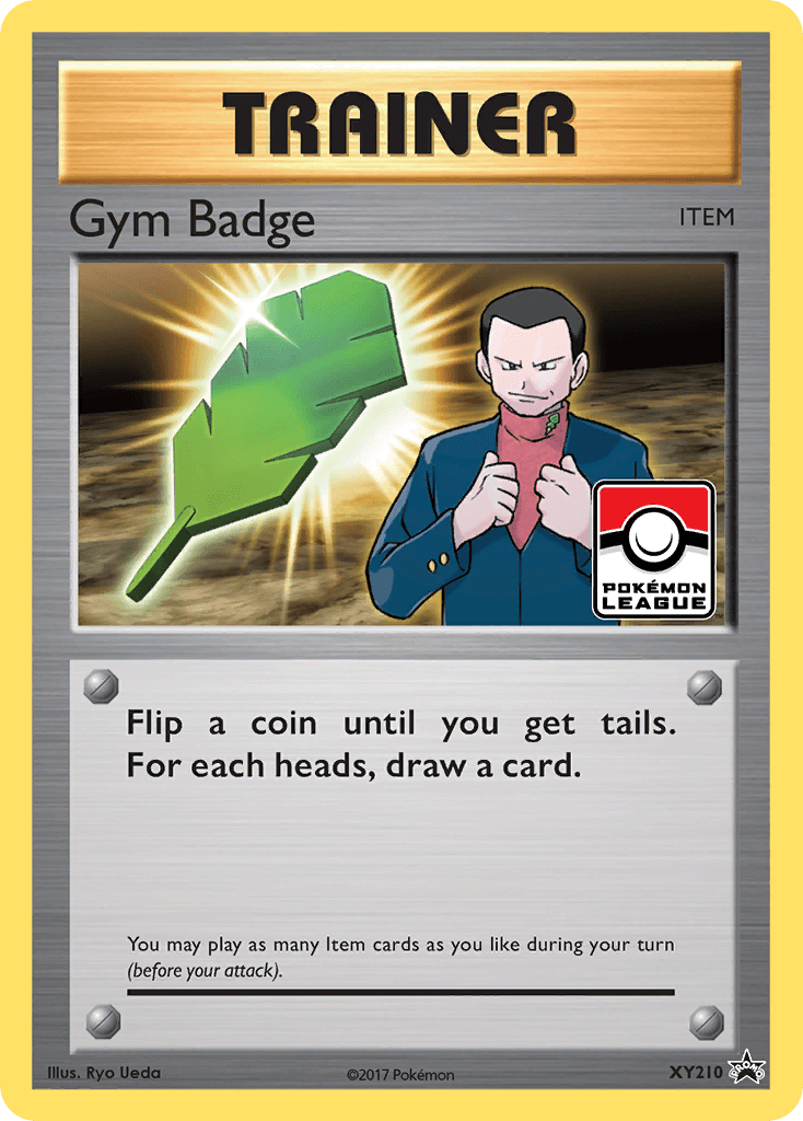 Gym Badge XY Black Star Promos