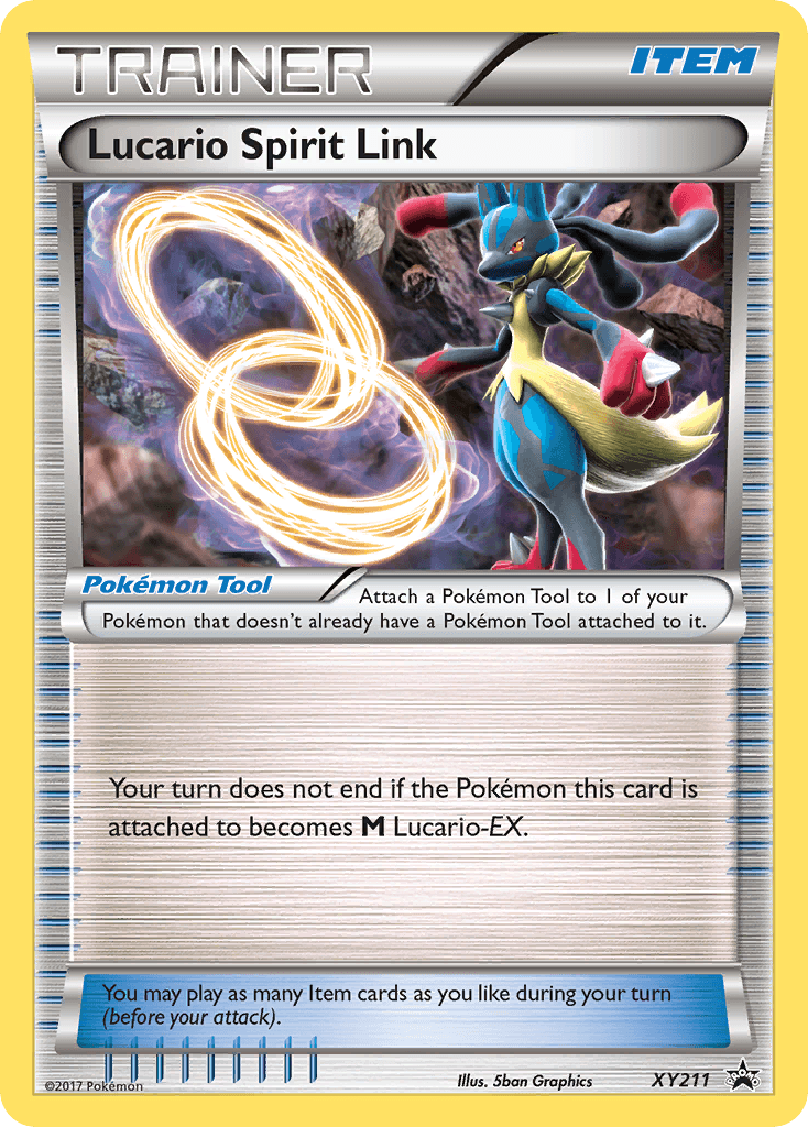 Lucario Spirit Link XY Black Star Promos